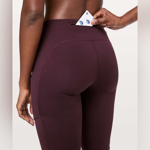 Lululemon Athletica Dark Adobe Speed Up Tight Full On Luxtreme 28” Legging - Picture 6 of 13